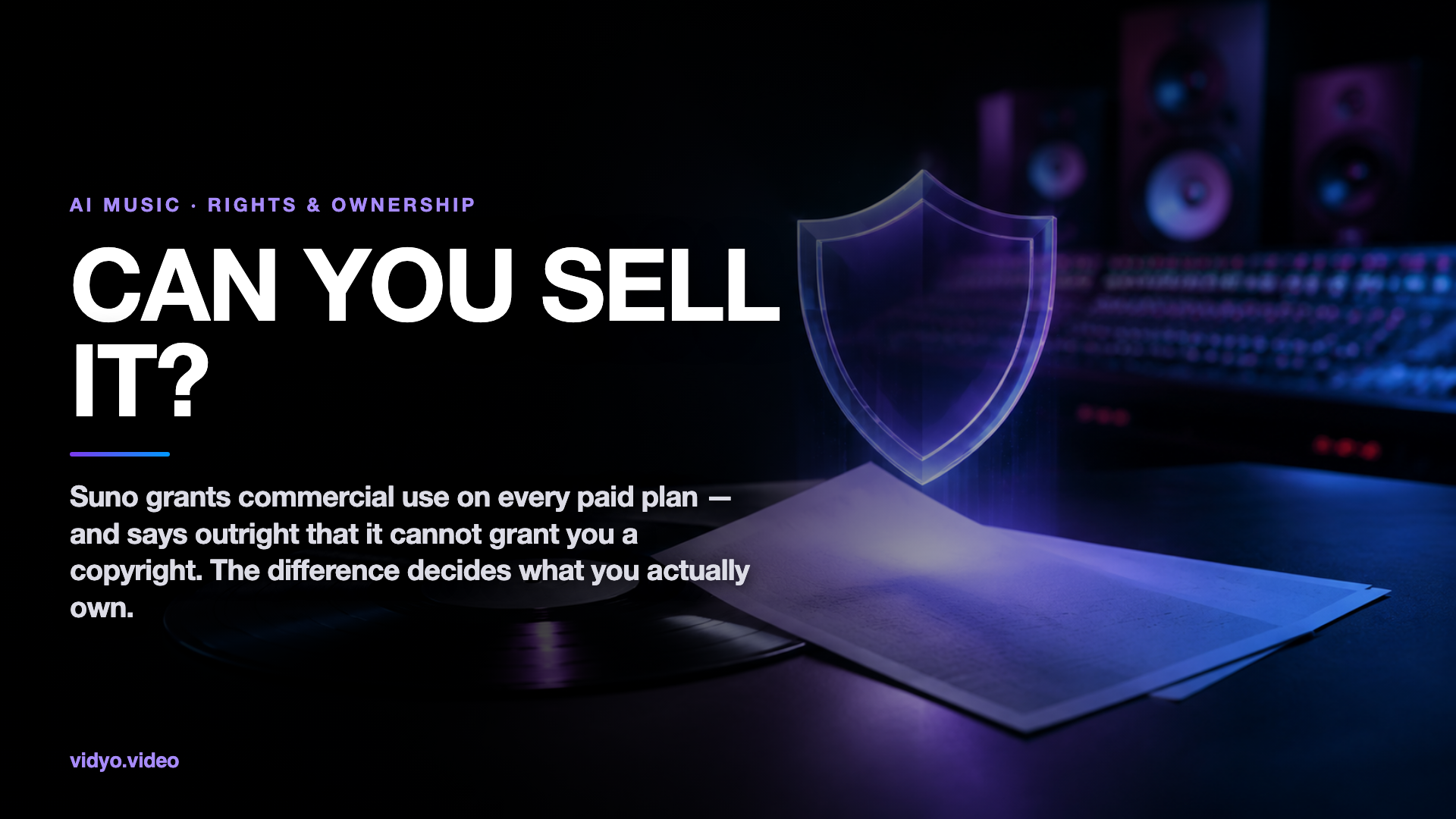 Can You Sell Suno AI Music? Commercial Rights vs Copyright