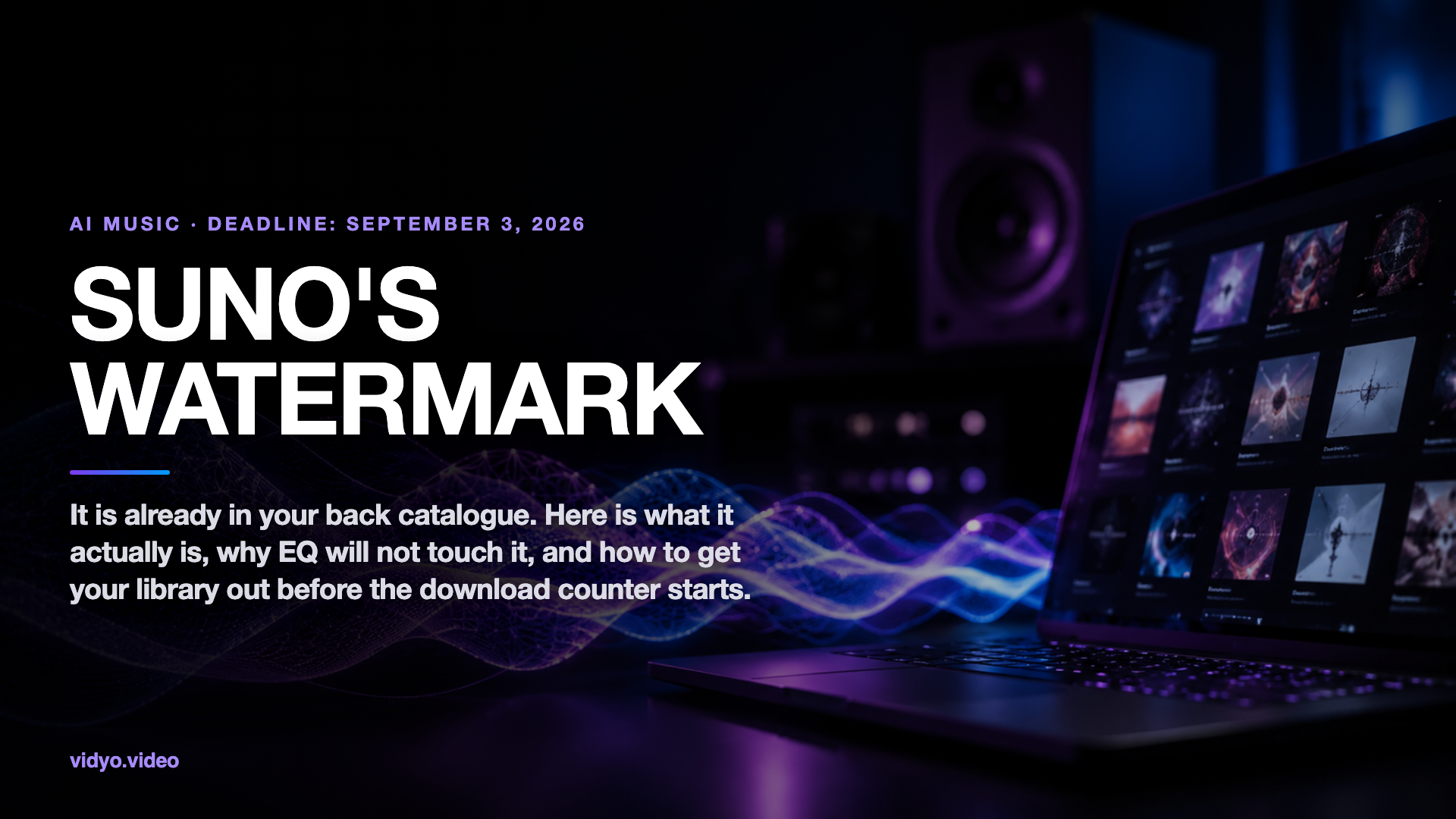 Suno's Watermark: What It Is, and How to Get It Off Your Tracks